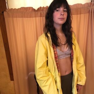 TOTES Yellow Rain Coat